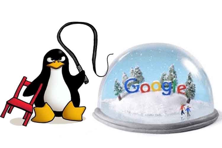 Pingüino el terrible algoritmo de Google
