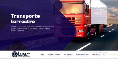 Diseño web 20 Logística Logos